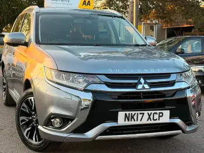Used Mitsubishi Outlander P-HEV 203 HP (149 kW) 2017 Grey SUV
