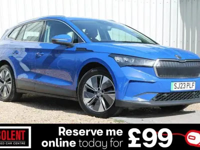Used Skoda Enyaq iV ecoSuite 150 kW (204 HP) 2023 Blue SUV