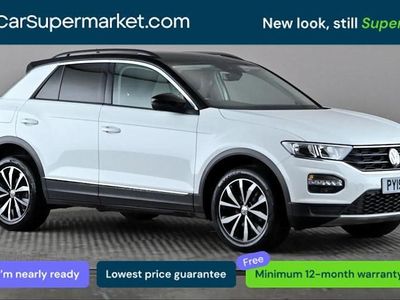 Used VW T-Roc Design 116 HP (85 kW) 2019 White SUV