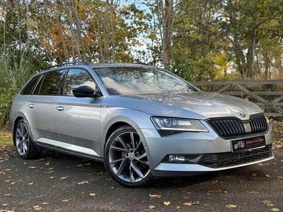 Grey Used 2017 Skoda Superb SportLine Estate | £13,995 (Fair price)