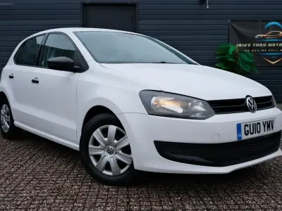 Used VW Polo S 60 HP (44 kW) 2010 White Hatchback