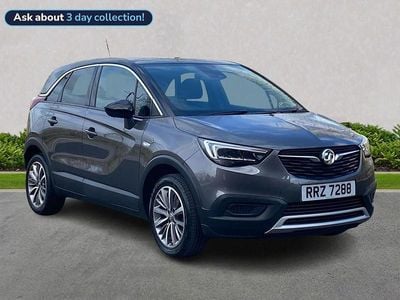 Used Vauxhall Crossland X S 130 HP (95 kW) 2020 Grey SUV