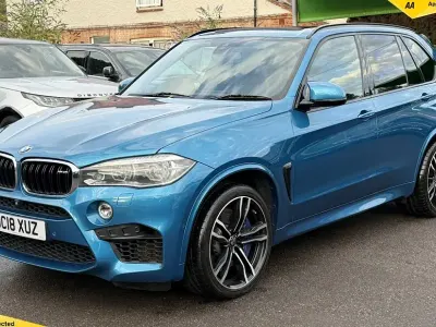 Used BMW X5 M M Sport 575 HP (422 kW) 2018 Blue SUV
