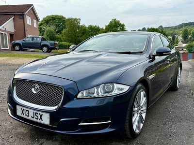 Blue Used 2010 Jaguar XJ Portfolio Sedan | £6,500