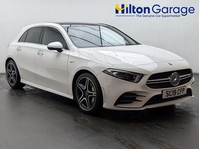 White Used 2019 Mercedes A35 AMG Premium Plus Hatchback | £21,350 (Good price)