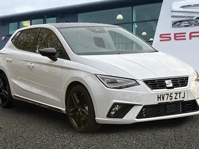 Used Seat Ibiza Black Edition 116 HP (85 kW) 2025 White Hatchback