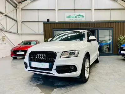 Used Audi Q5 S-line plus 258 HP (189 kW) 2016 White SUV