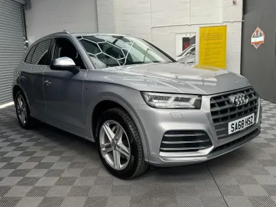Used Audi Q5 S-Line 190 HP (139 kW) 2018 Silver SUV
