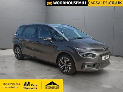 Used Citroën Grand C4 Picasso Touch 120 HP (88 kW) 2018 Grey MPV