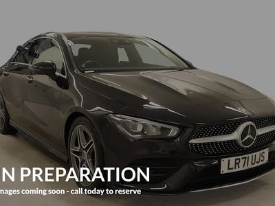 Used Mercedes CLA220 AMG Line Premium 190 HP (139 kW) 2021 Black Sedan