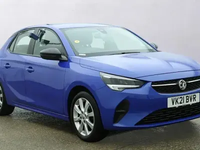 Used Vauxhall Corsa 75 HP (55 kW) 2021 Blue Hatchback