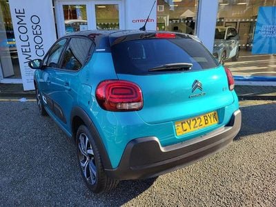 Used Citroën C3 PureTech 82 HP (60 kW) 2022 Blue Hatchback