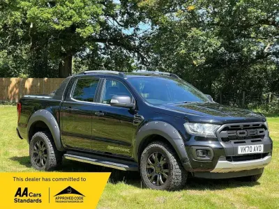 Used Ford Ranger Wildtrack 210 HP (154 kW) 2020 Black Pickup