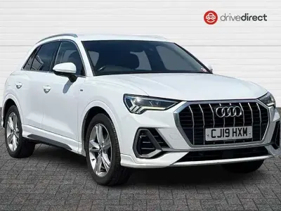 Used Audi Q3 S-Line 150 HP (110 kW) 2019 White SUV