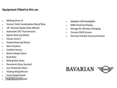 Used Mini Countryman Classic 215 HP (158 kW) 2024 Silver SUV