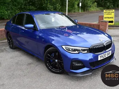 Used BMW 320 M Sport 2020 Blue Sedan