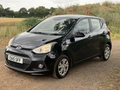 Used Hyundai i10 SE 87 HP (63 kW) 2015 Black Hatchback
