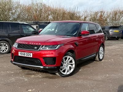 Used Land Rover Range Rover Sport HSE 306 HP (225 kW) 2019 Red SUV