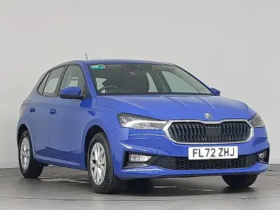 Used Skoda Fabia Comfort 80 HP (58 kW) 2022 Blue Hatchback