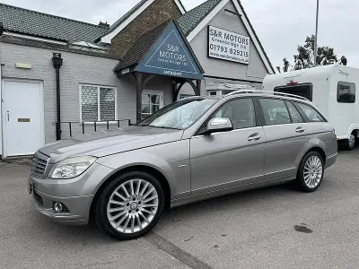 Used Mercedes C220 Elegance 2008 Silver Estate