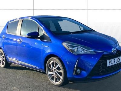 Blue Used 2017 Toyota Yaris Hybrid Hatchback | £11,500 (Fair price)
