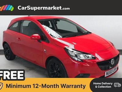 Used Vauxhall Corsa 75 HP (55 kW) 2019 Red Hatchback