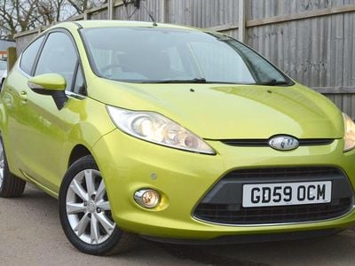 Used Ford Fiesta Zetec 96 HP (70 kW) 2009 Green Hatchback