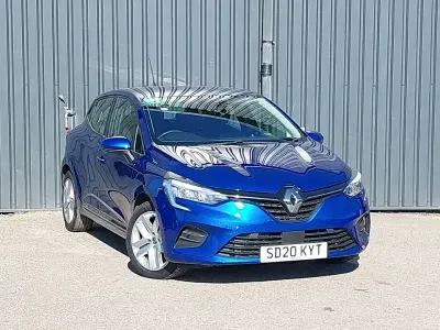 Używany Renault Clio V Play 72 KM (52 kW) 2020 Niebieski Hatchback