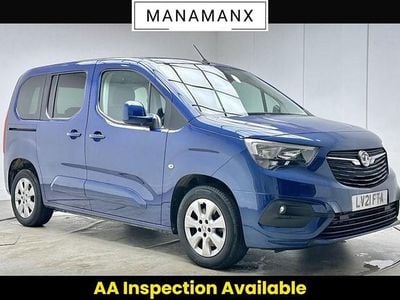 Used Vauxhall Combo 2021 Blue MPV