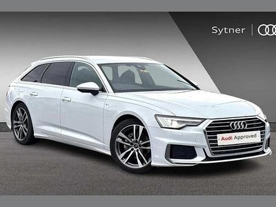 White Used 2023 Audi A6 S-Line Estate | £30,000 (Fair price)