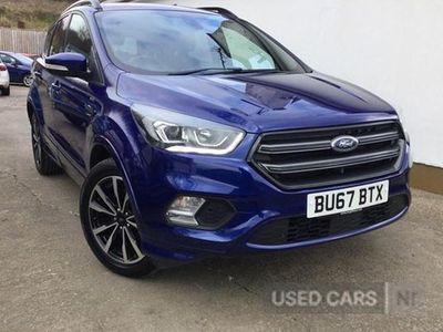 Used Ford Kuga ST-Line 120 HP (88 kW) 2017 Blue SUV