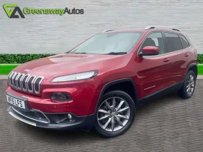 Used Jeep Cherokee Limited 170 HP (125 kW) 2015 Red SUV