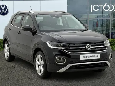 Used VW T-Cross SEL 110 HP (80 kW) 2022 Black SUV