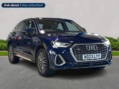 Used Audi Q3 Sportback S-Line 200 HP (147 kW) 2023 Blue SUV