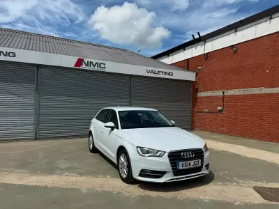 Used Audi A3 2014 White Hatchback