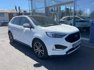 Gebraucht Ford Edge ST-Line 238 PS (175 kW) 2019 Weiß SUV