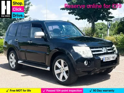 Used Mitsubishi Shogun 197 HP (144 kW) 2010 Black SUV