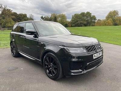 Black Used 2022 Land Rover Range Rover Sport HSE Dynamic SUV | £42,495 (Good price)