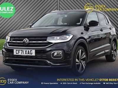 Black Used 2022 VW T-Cross R-line SUV | £15,400 (Good price)