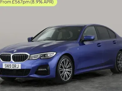 Used BMW 320 M Sport 184 HP (135 kW) 2019 Blue Sedan