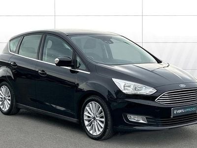 Used Ford C-MAX Titanium 125 HP (91 kW) 2019 Black MPV
