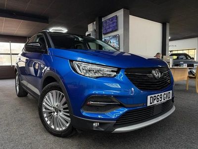 Used Vauxhall Grandland X Business Edition 130 HP (95 kW) 2020 Blue SUV