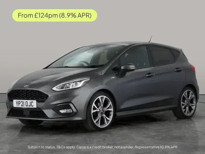 Used Ford Fiesta ST-Line X 125 HP (91 kW) 2021 Grey Hatchback
