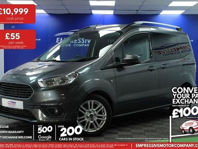 Used Ford Tourneo Courier Titanium 100 HP (73 kW) 2019 Grey MPV