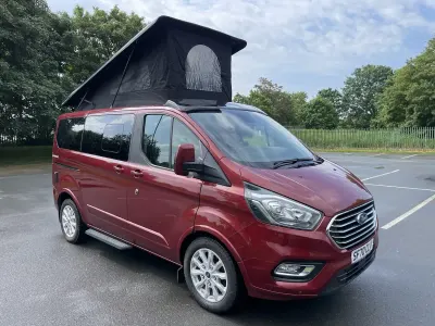 Used Ford Transit Custom Limited 130 HP (95 kW) 2021 Red