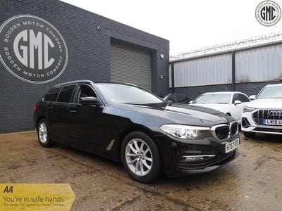 Used BMW 520 190 HP (139 kW) 2018 Black Estate