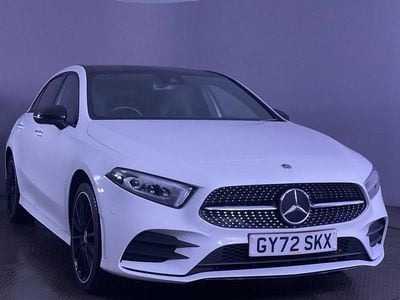 White Used 2022 Mercedes A250 AMG line Hatchback | £21,999 (A bit pricey)