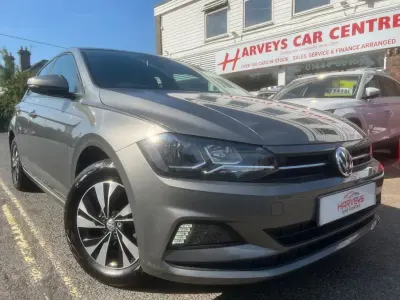 Used VW Polo SE 95 HP (69 kW) 2018 Grey Hatchback