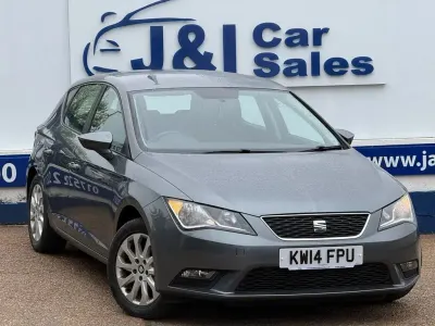 Usado Seat Leon Ecomotive 110 HP (80 kW) 2014 Cinzento Citadino