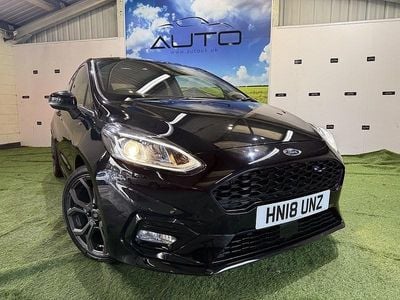 Used Ford Fiesta ST-Line 125 HP (91 kW) 2018 Black Hatchback
